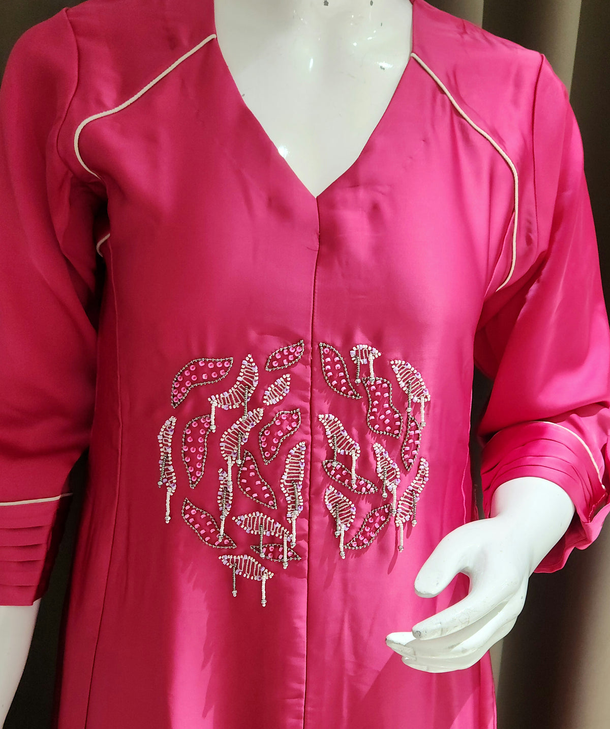 Pink Midi dress SMK3481