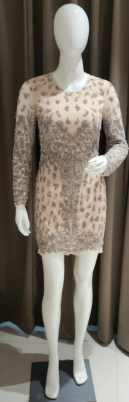 Beige Midi dress KSD07