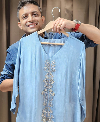 Blue Co-ord Set OKSAN4234