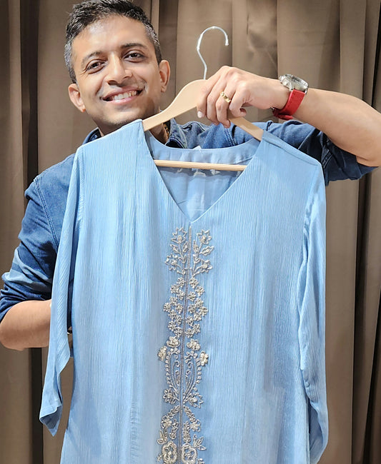 Blue Co-ord Set OKSAN4234