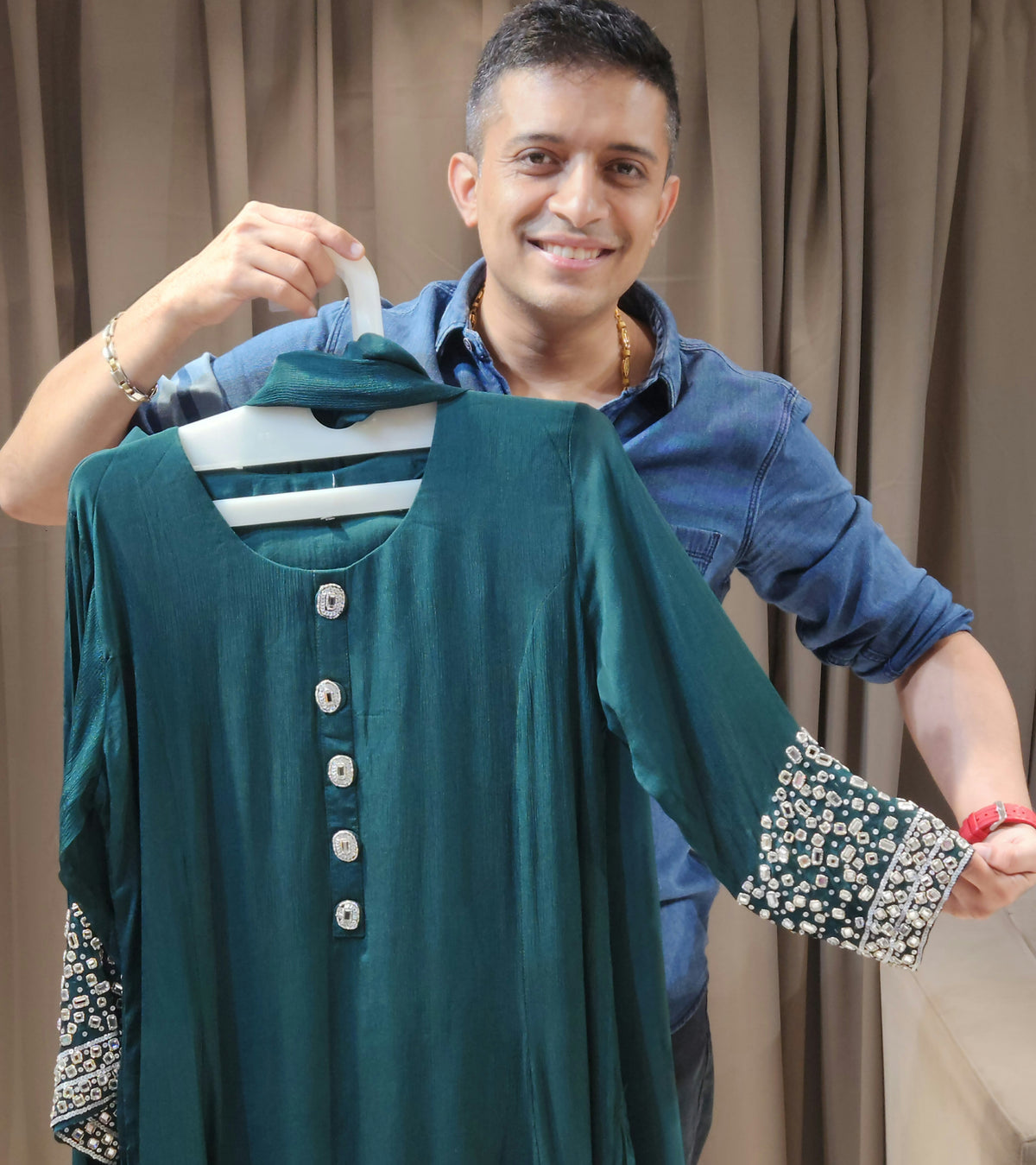 Green Co-ord Set OK4201