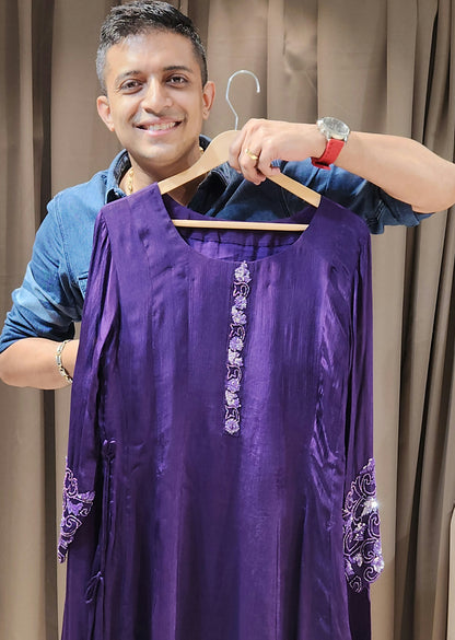 Purple Coord Set OK3067