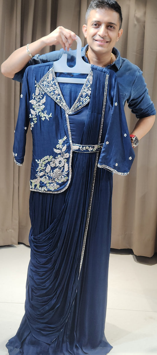 Blue gown RCK7639