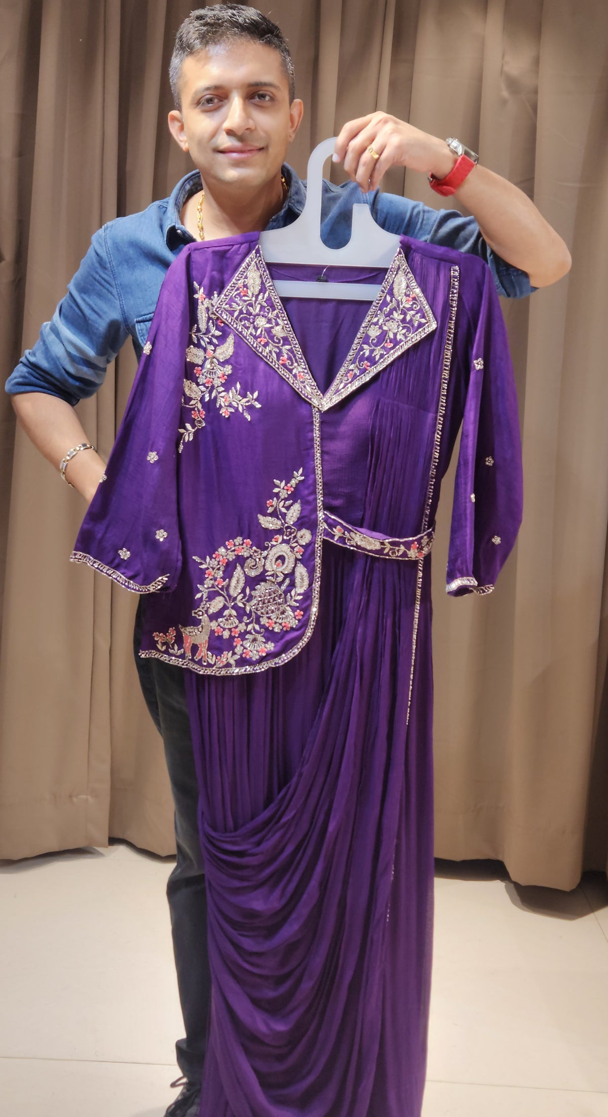 Purple Gown RCK7639