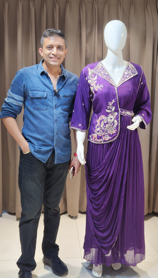 Purple Gown RCK7639