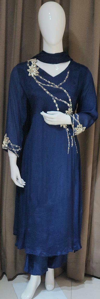 Blue Co ord set OK2191