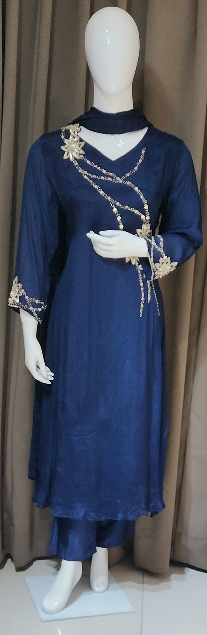 Blue Co ord set OK2191