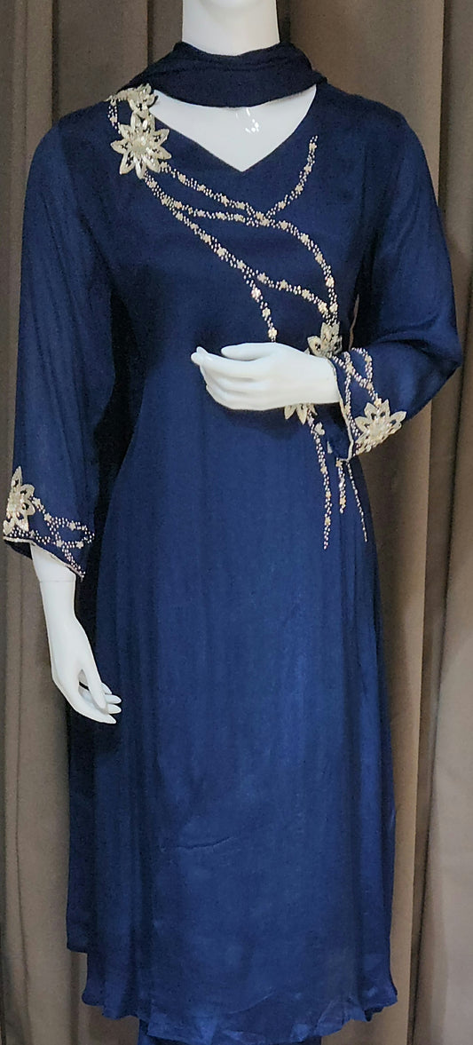 Blue Co ord set OK2191