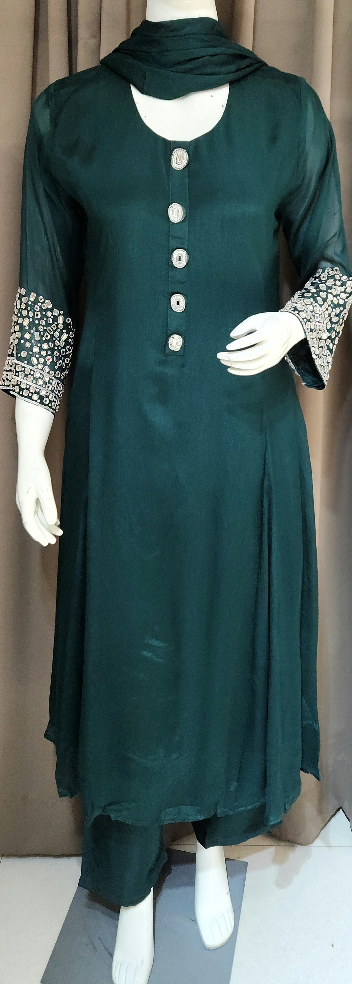 Green Co-ord Set OK4201