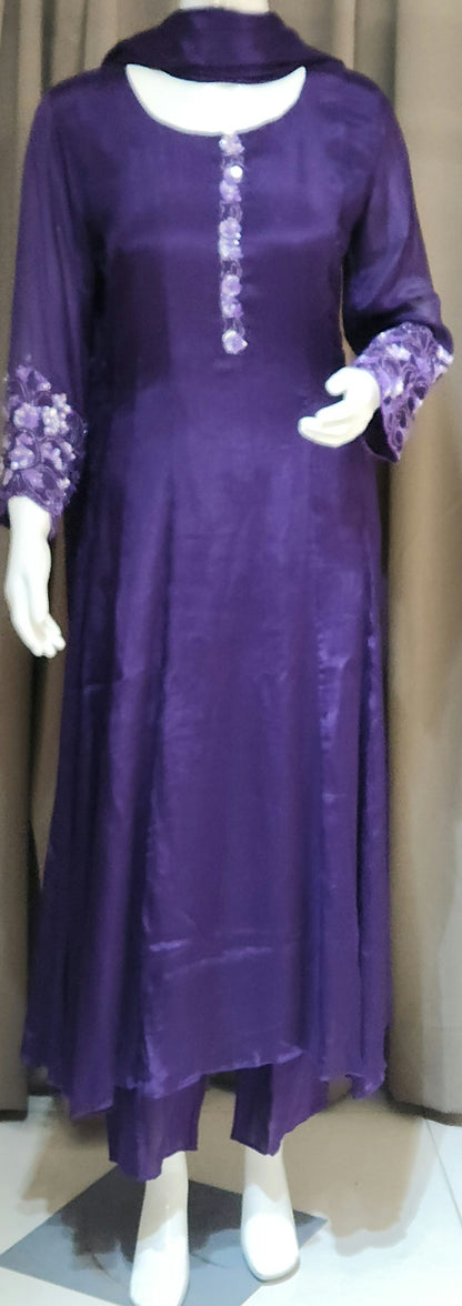 Purple Coord Set OK3067