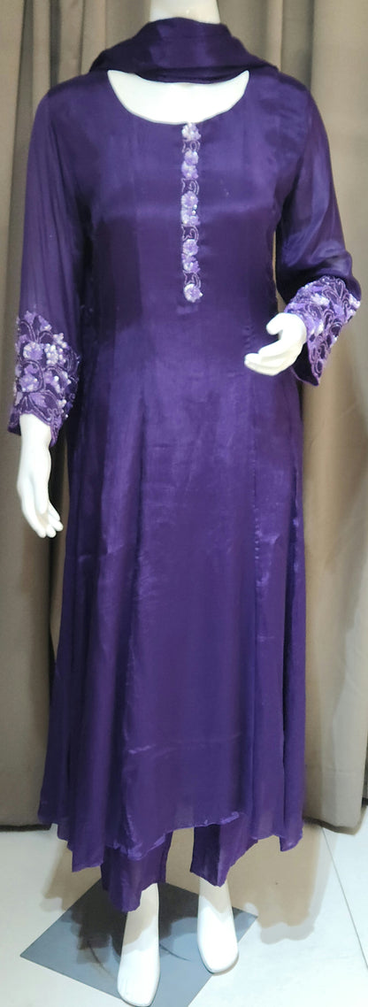 Purple Coord Set OK3067