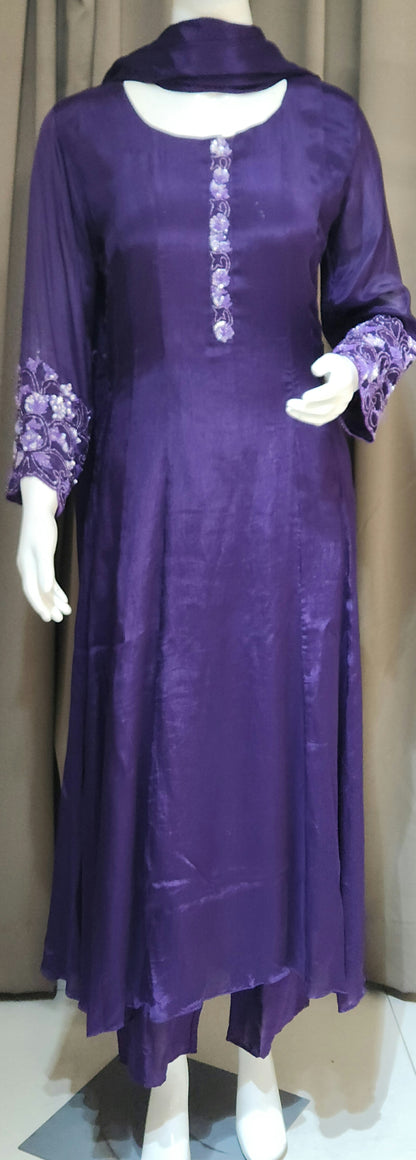 Purple Coord Set OK3067