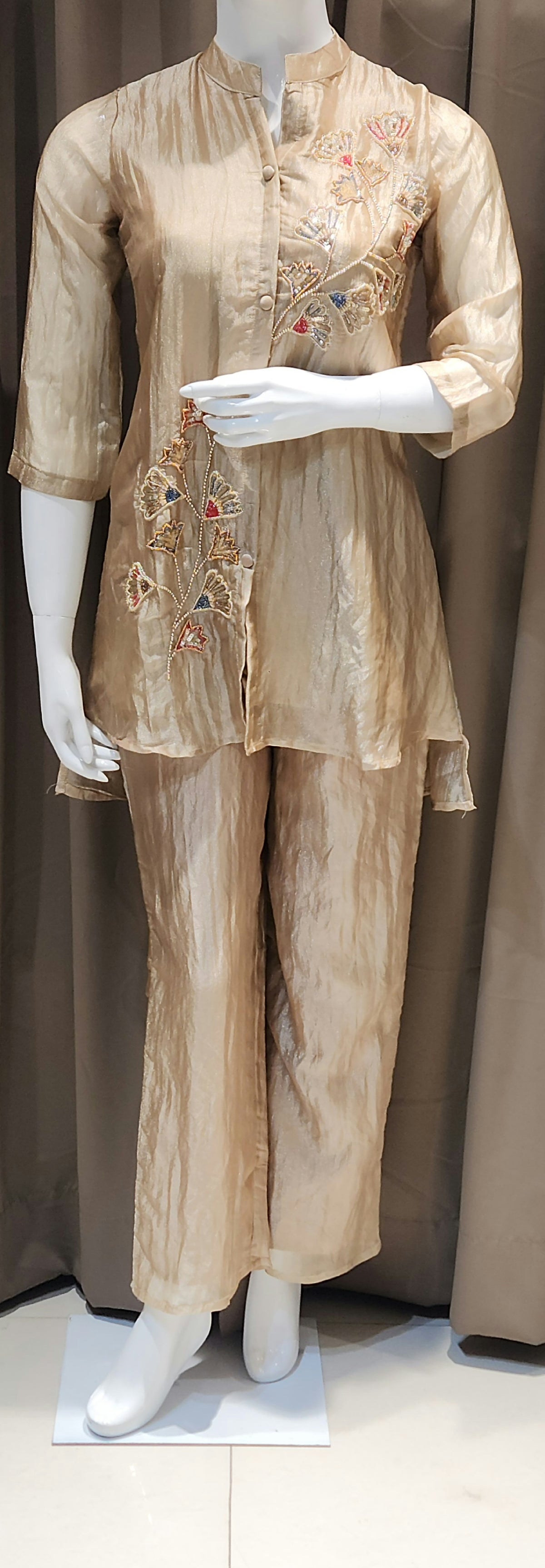 Gold Co Ord set DFM1821