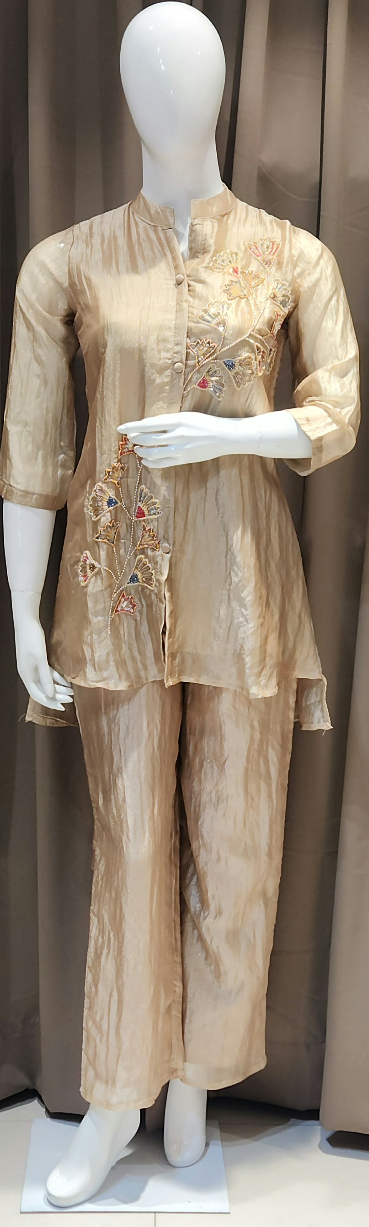 Gold Co Ord set DFM1821