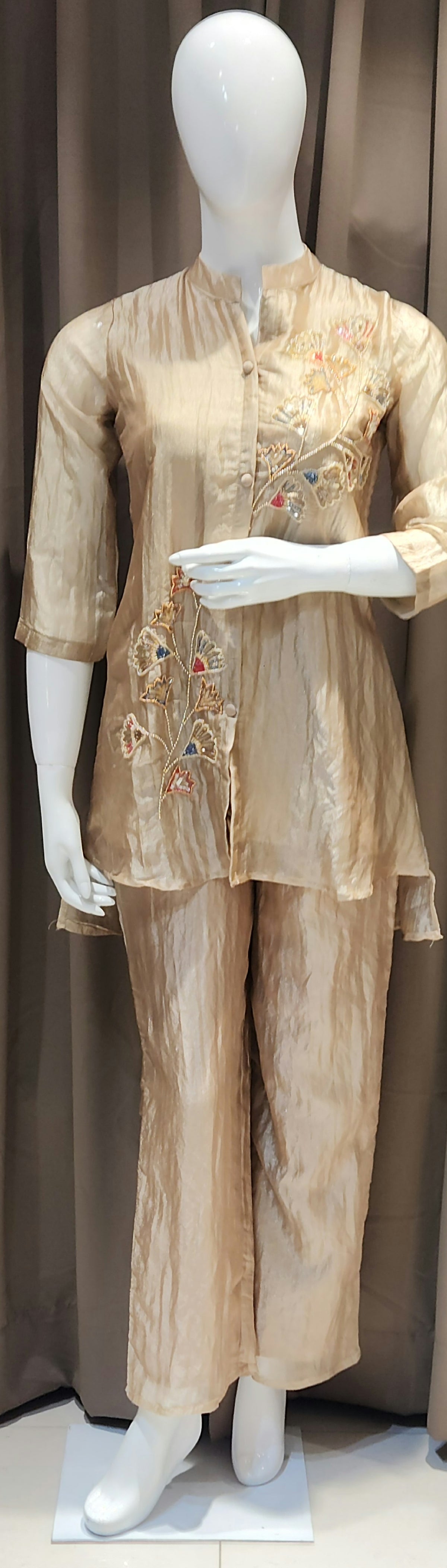 Gold Co Ord set DFM1821