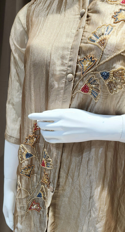Gold Co Ord set DFM1821