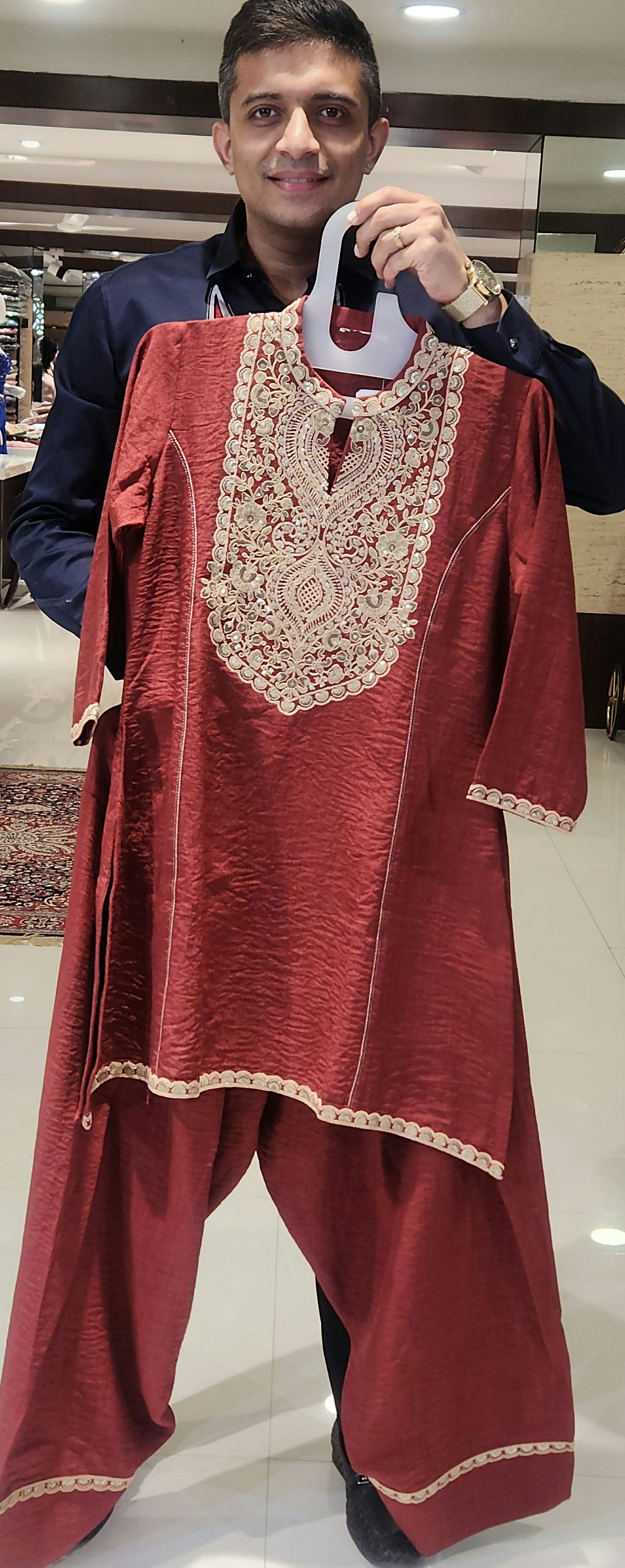 Maroon Co Ord Set Jnm2610