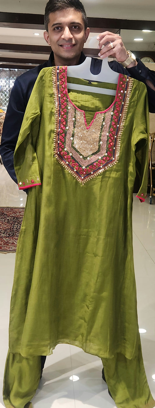 Green Co-ord Set ACG5404