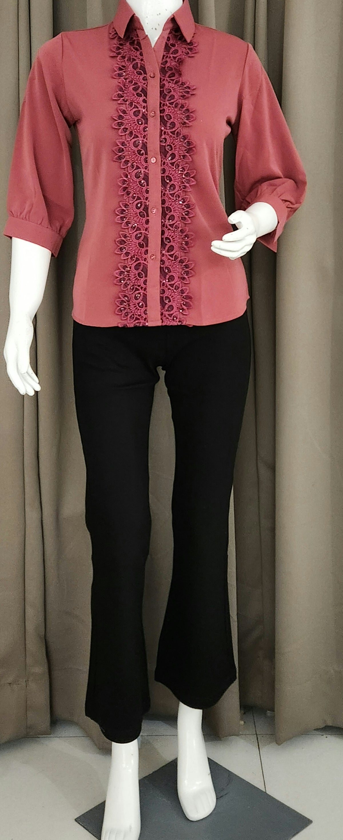 Coral Pink Top SSM9006