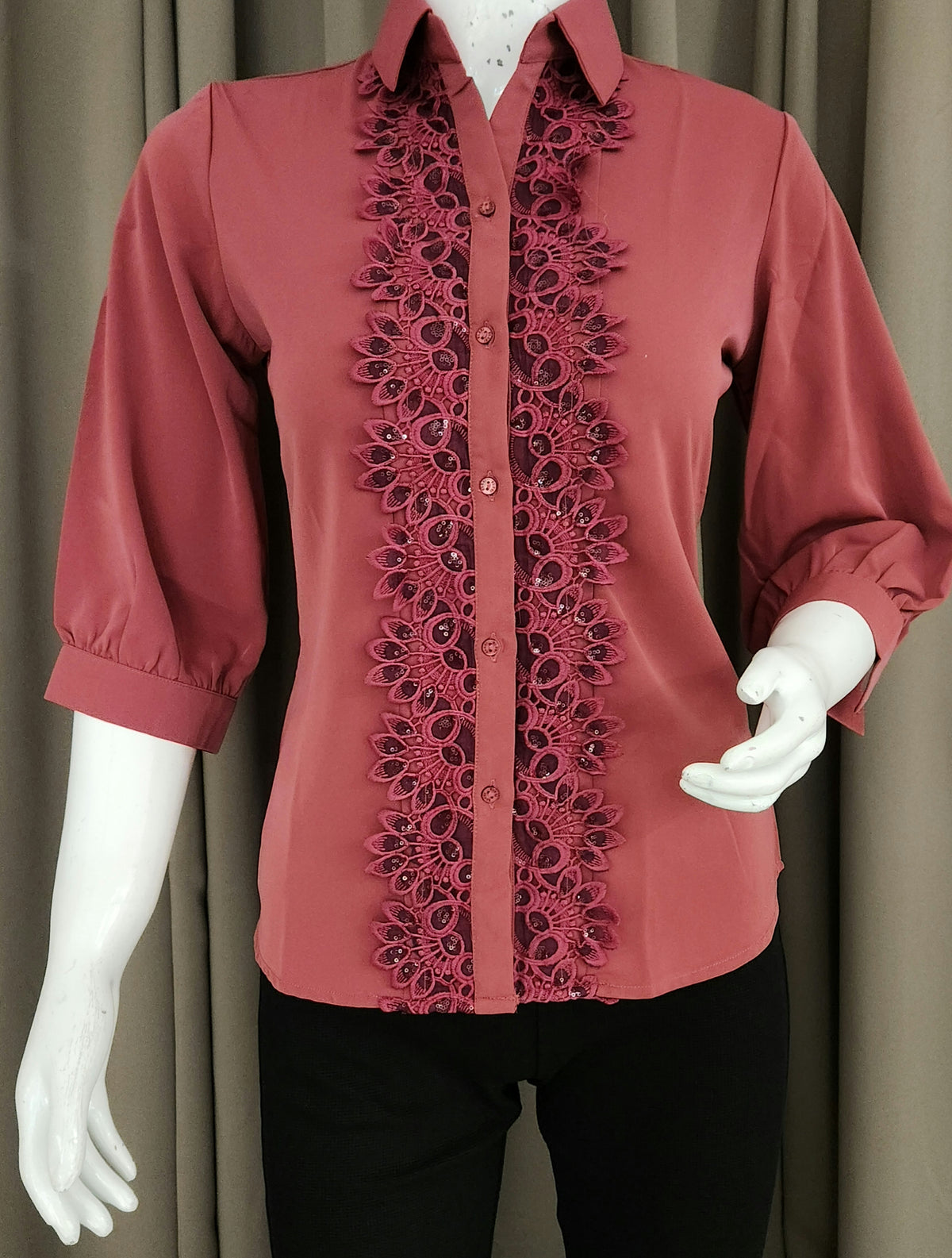 Coral Pink Top SSM9006