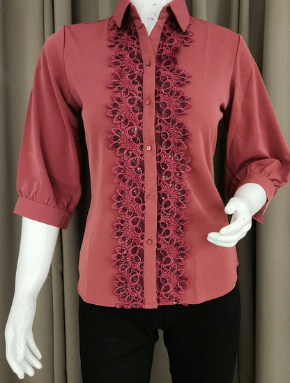 Coral Pink Top SSM9006