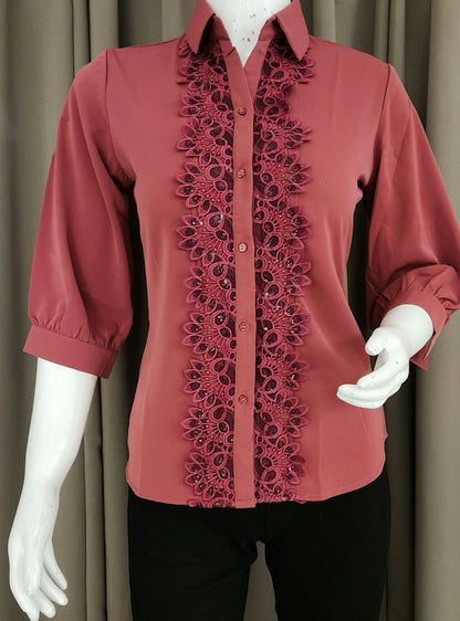 Coral Pink Top SSM9006