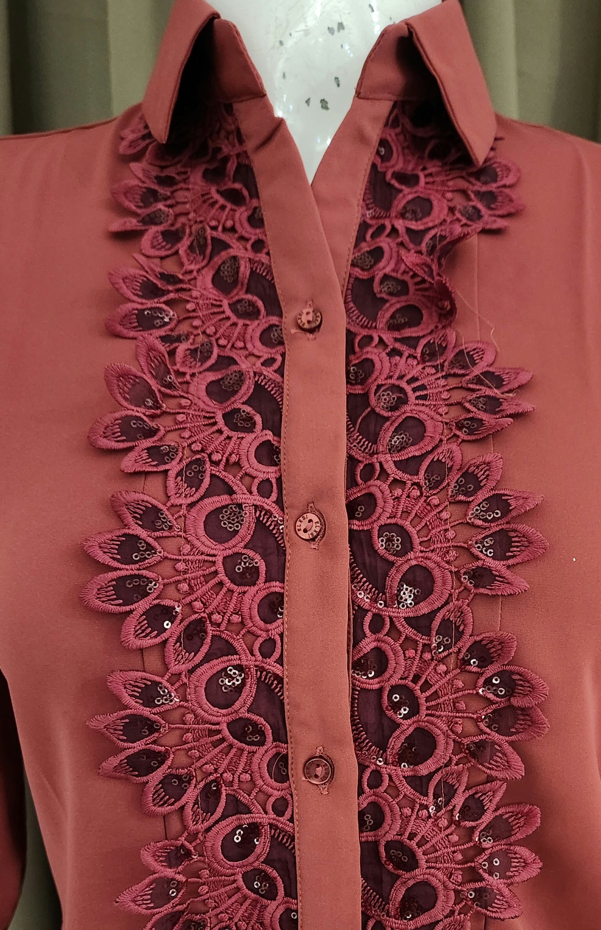 Coral Pink Top SSM9006
