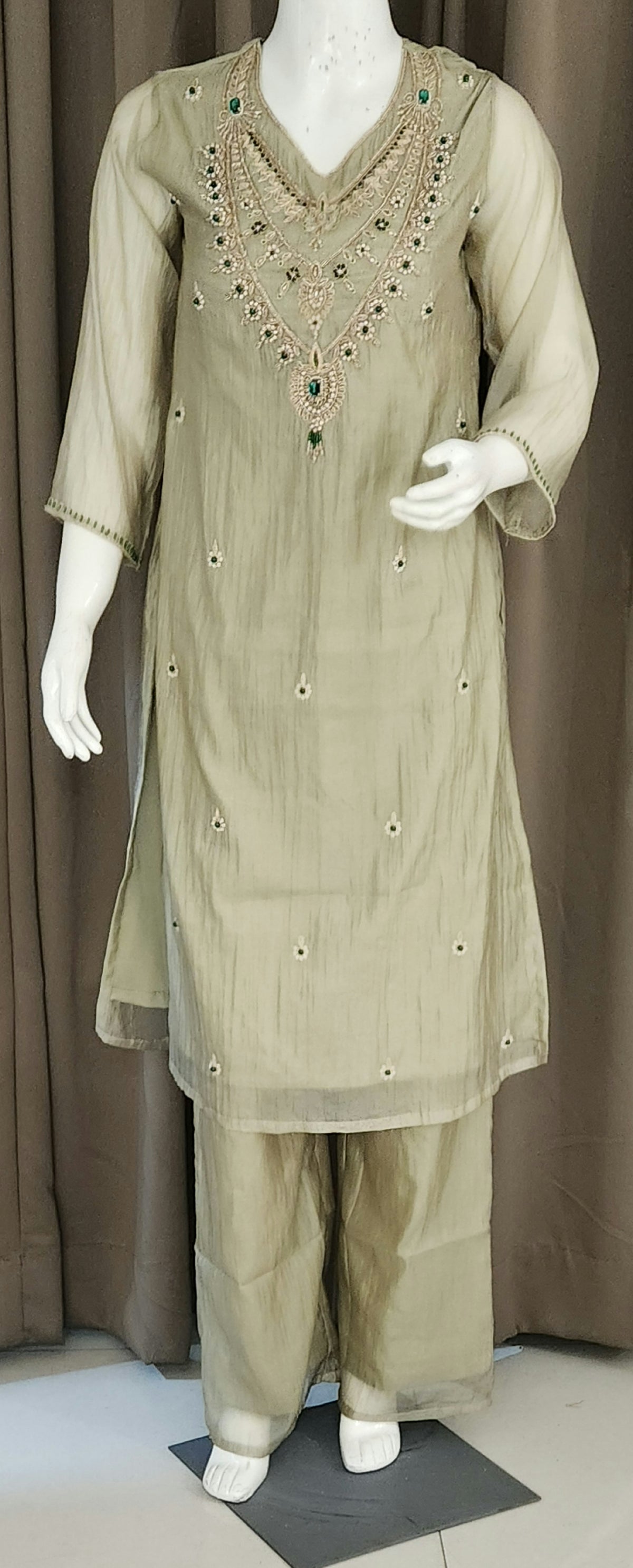 Green Co-ord Set TCK021