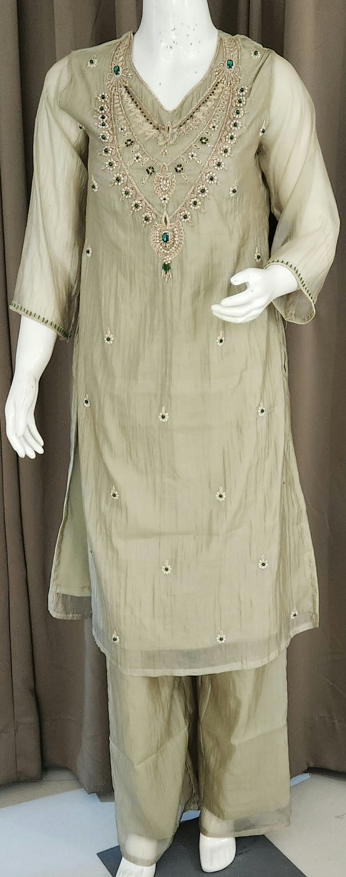 Green Co-ord Set TCK021