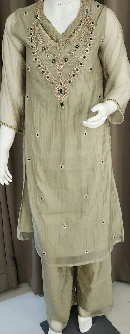 Green Co-ord Set TCK021