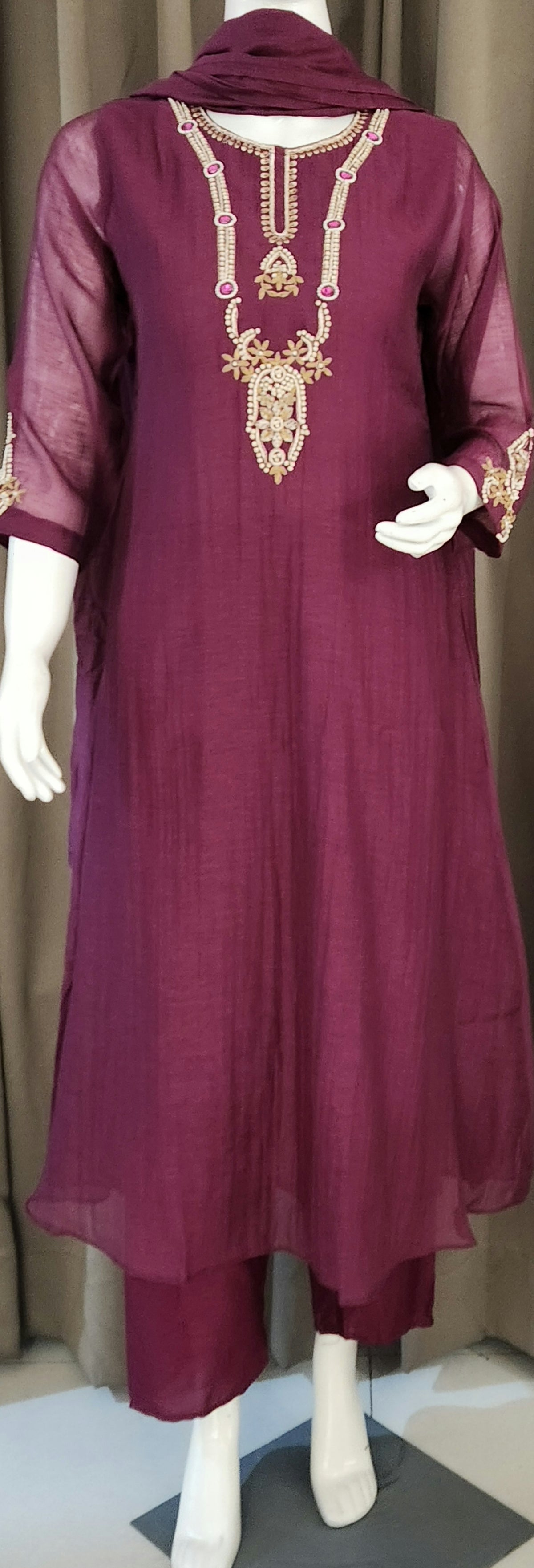 Wine Co-ord Set ACG5393