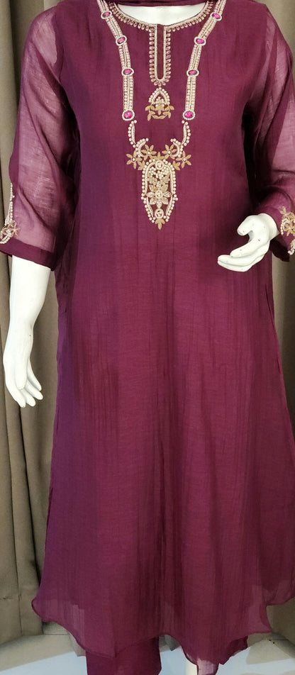 Wine Co-ord Set ACG5393