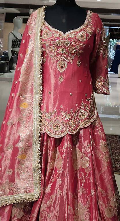 Red Lehenga AFAG1787