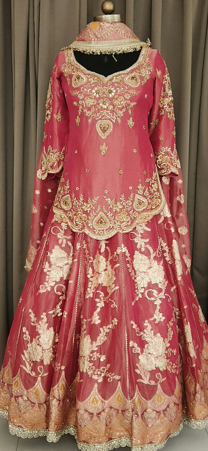 Red Lehenga AFAG1787