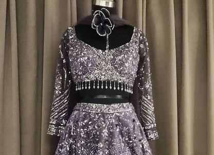 Lavender Lehenga HFD8197
