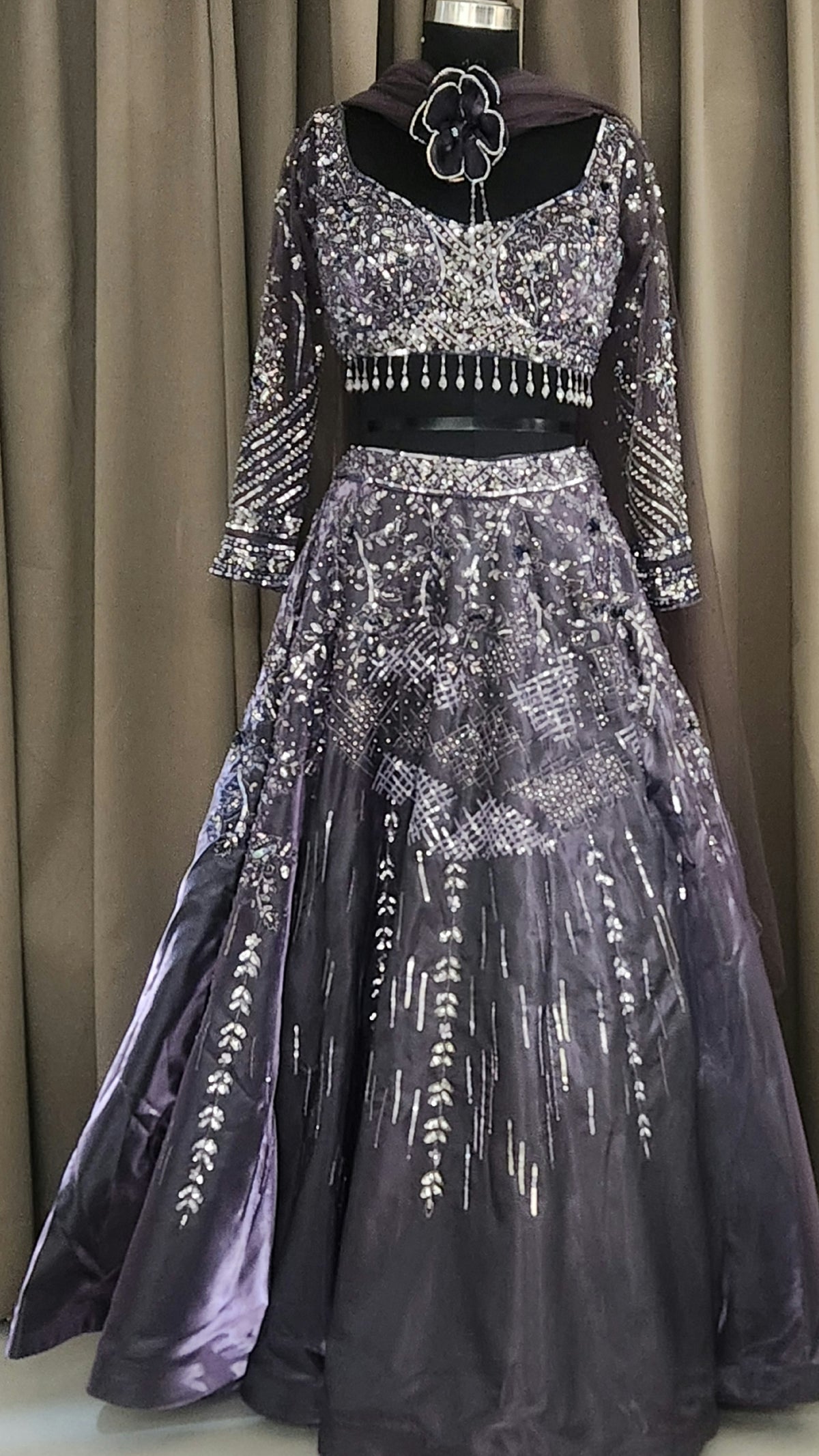 Lavender Lehenga HFD8197