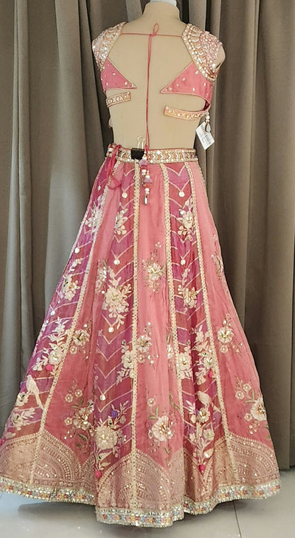 Pink Lehenga AF1477