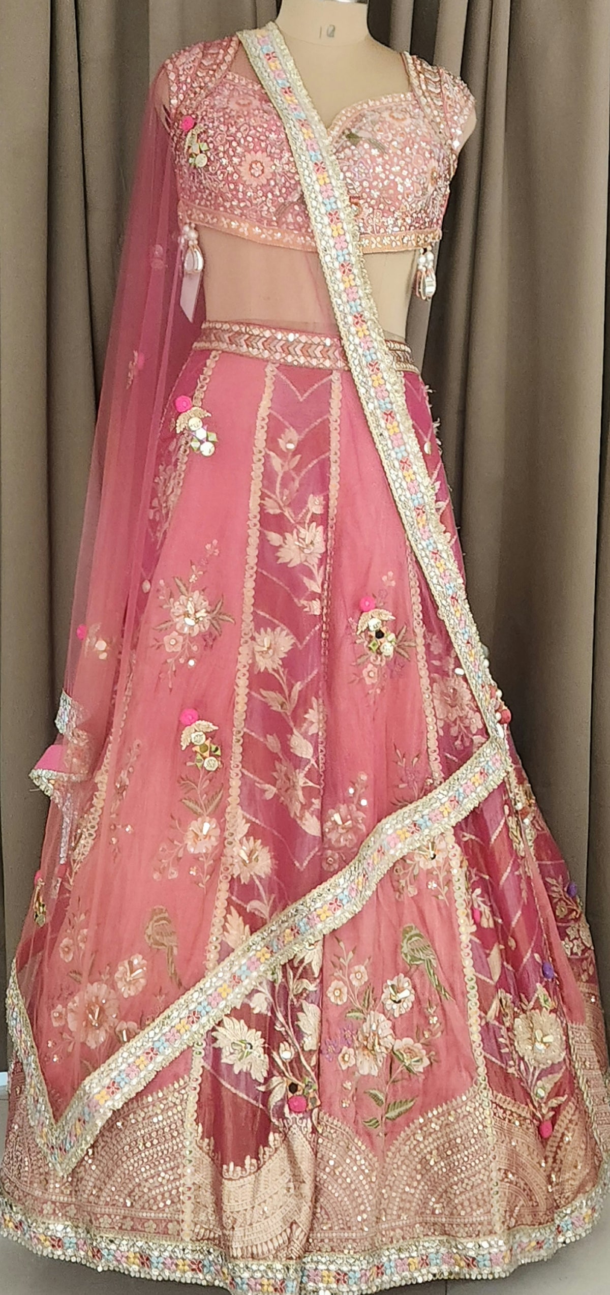 Pink Lehenga AF1477