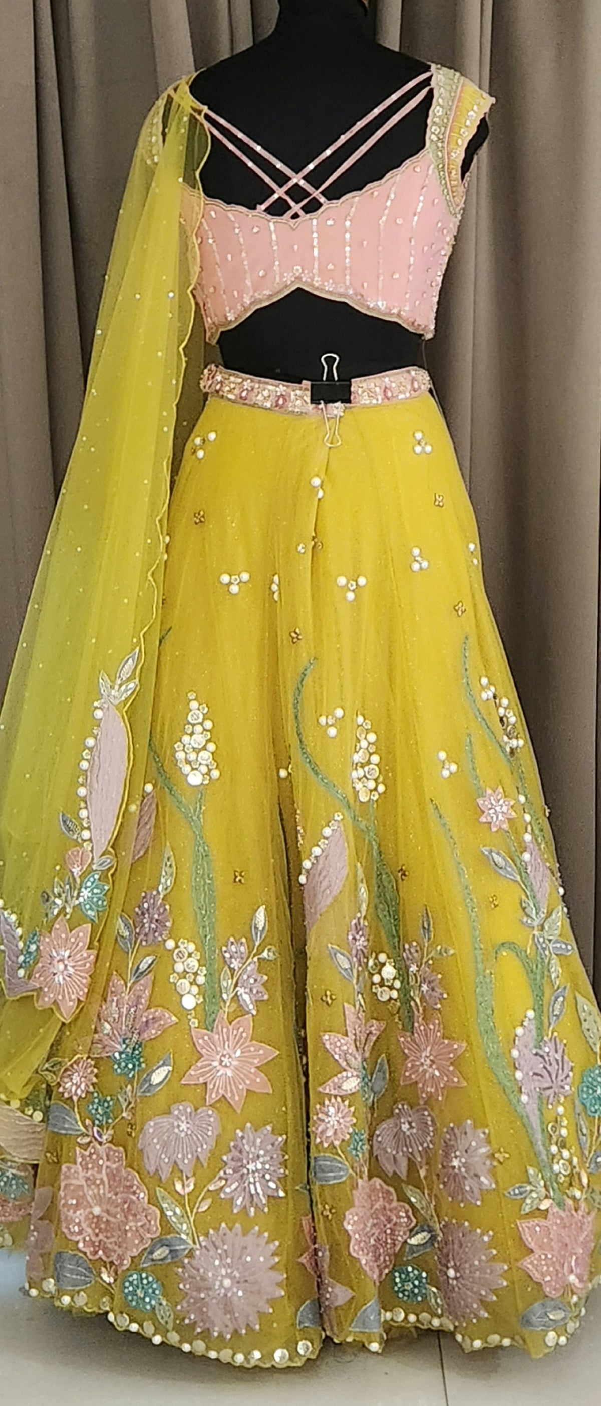 Yellow Lehenga AF1598