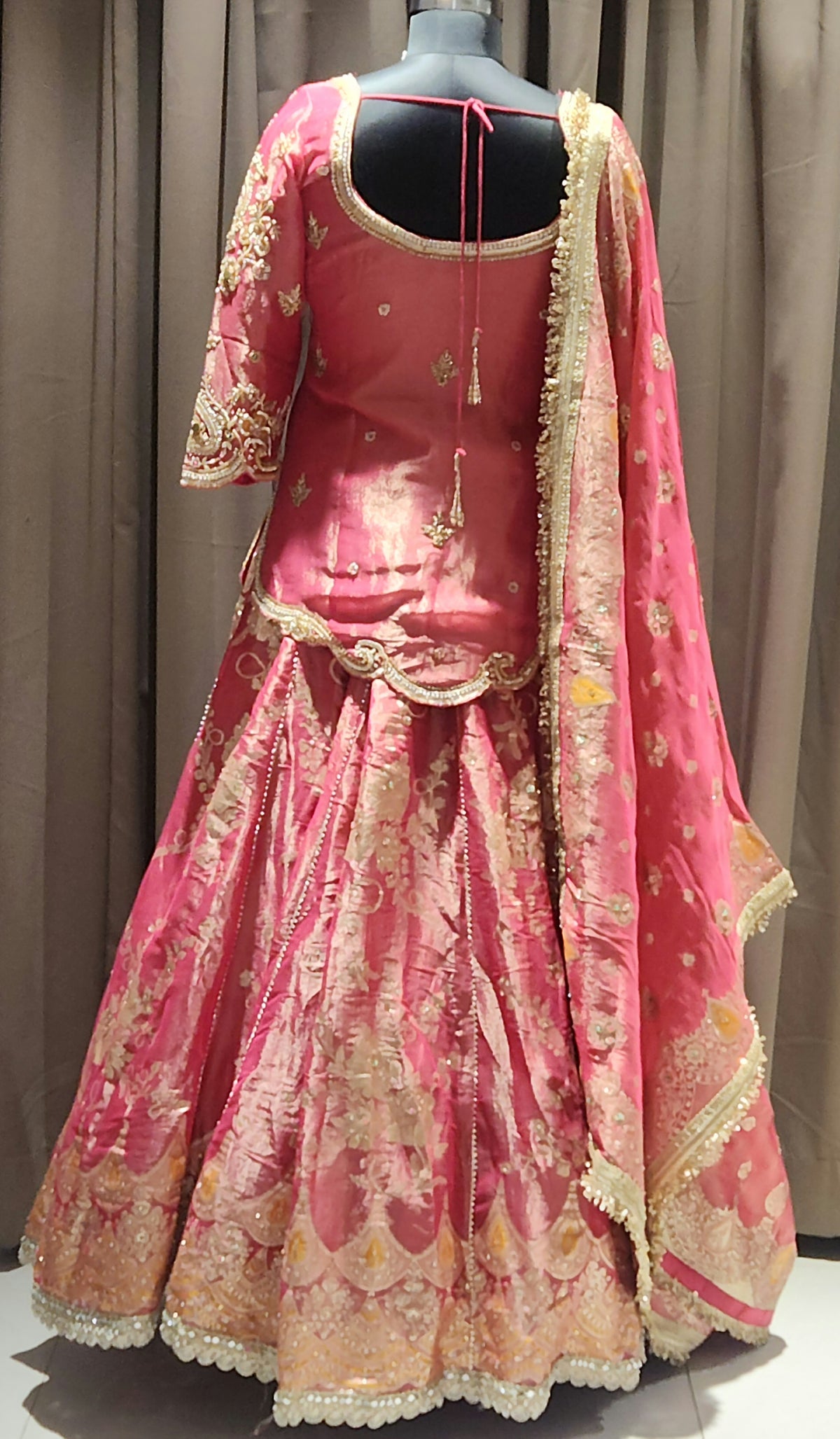 Pink & Gold Lehenga AFAG1787