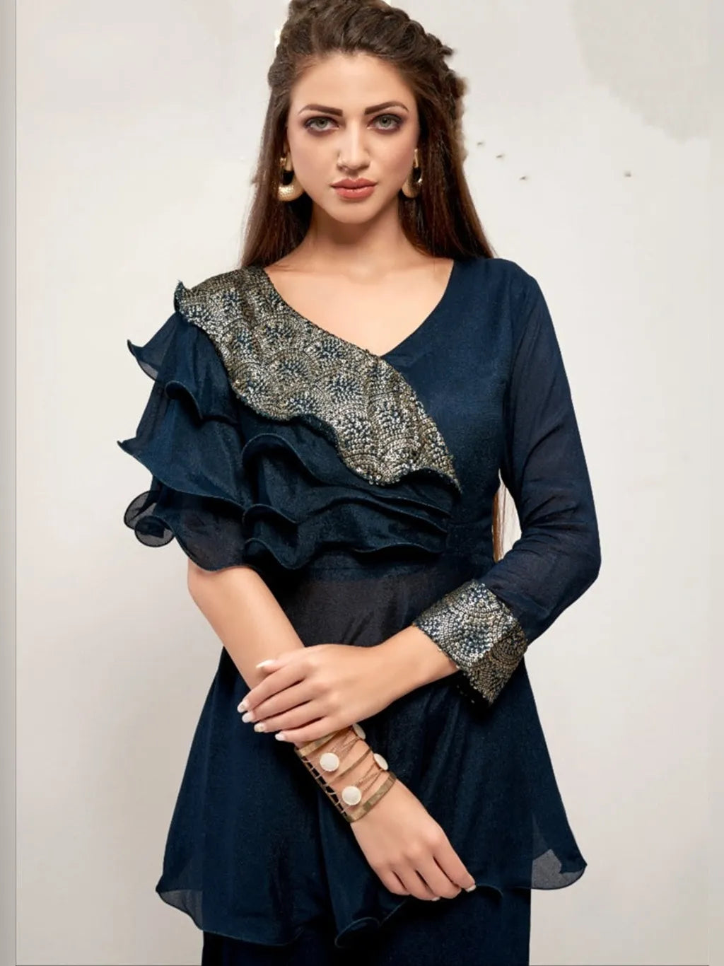 PEACOCK BLUE CO-ORD SET