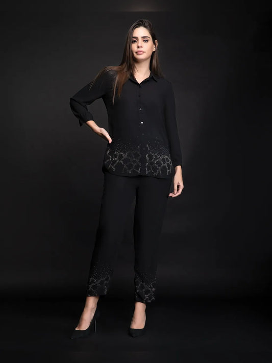 BLACK CO-ORD SET