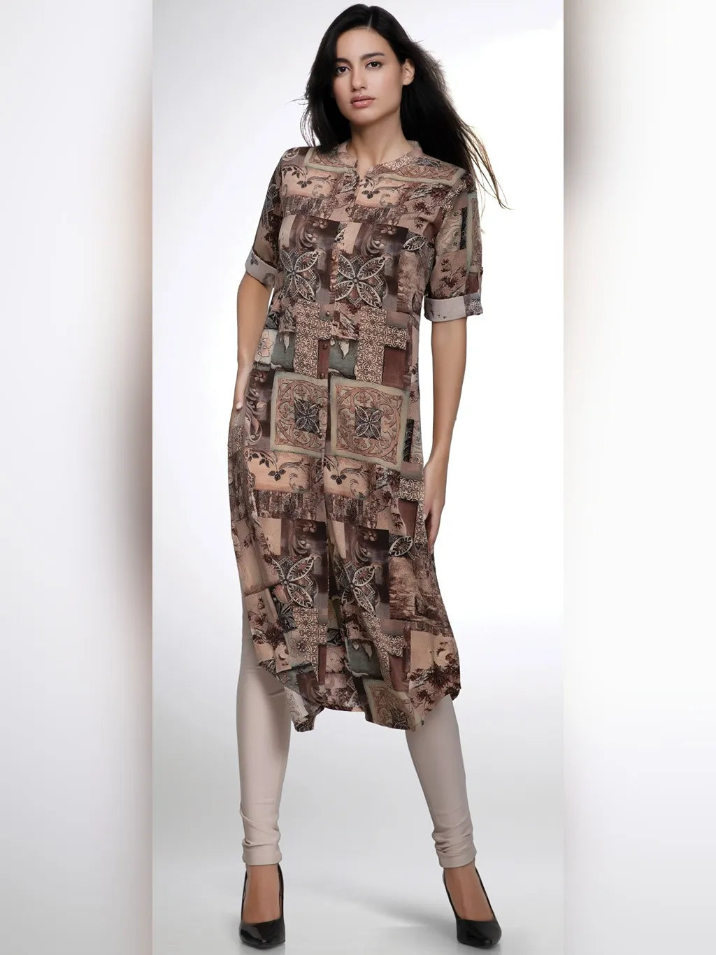 BROWN TUNIC