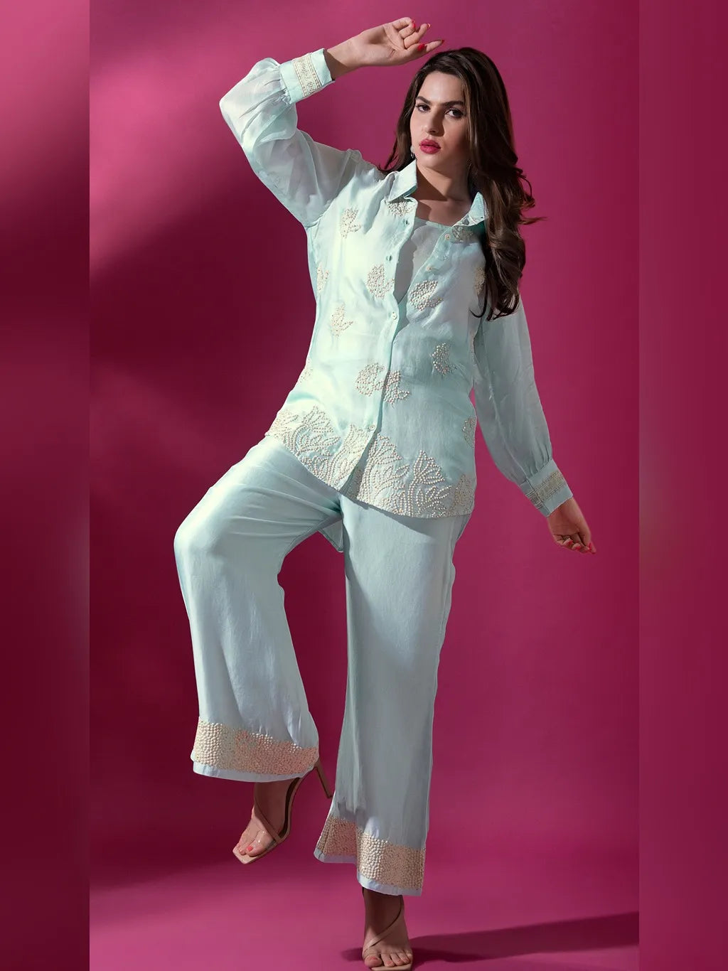 SKY BLUE CO-ORD SET