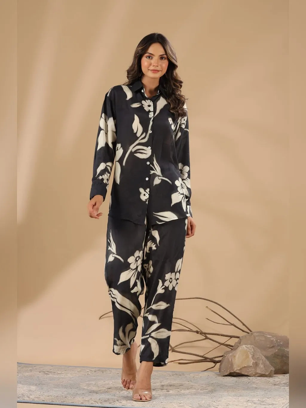 BLACK CO-ORD SET