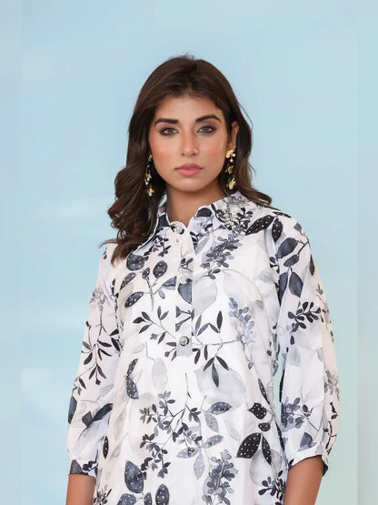 WHITE CO-ORD SET