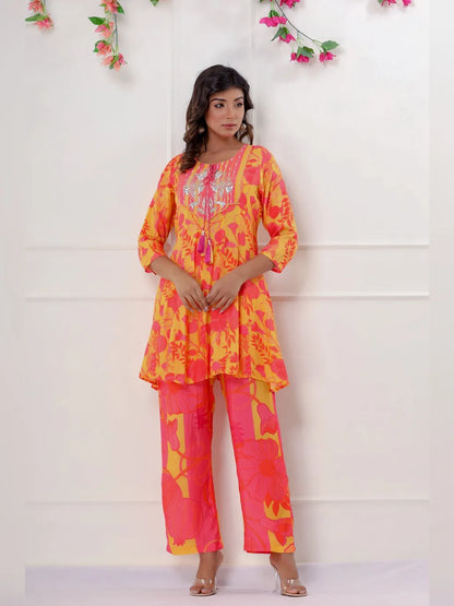ORANGE CO-ORD SET
