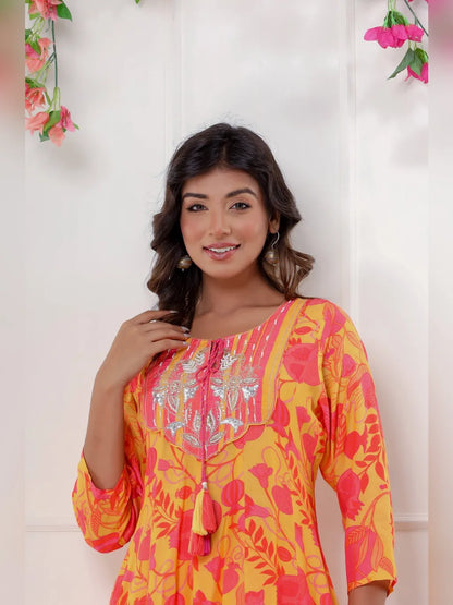 ORANGE CO-ORD SET