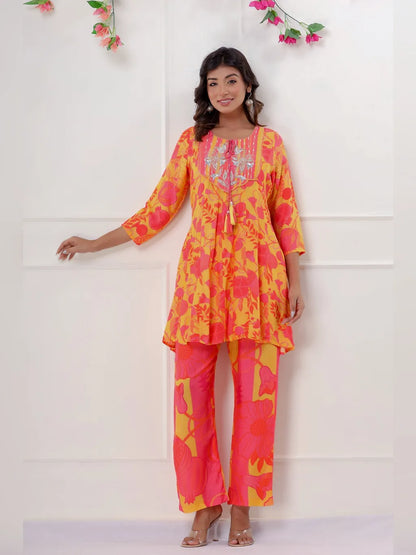 ORANGE CO-ORD SET
