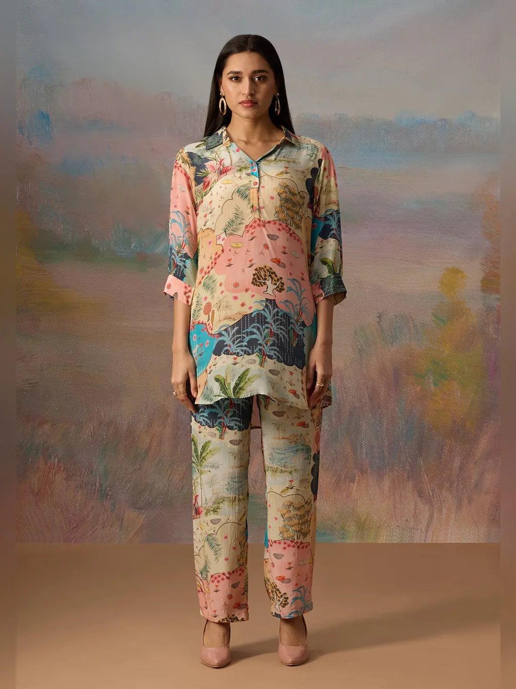 PRINTED CO-ORD SET
